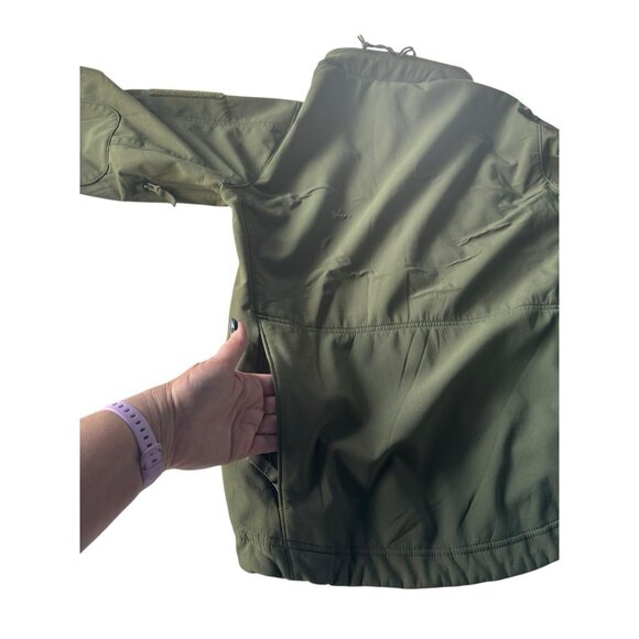 Condor Men's Sz L 602 Summit Soft Shell Jacket in Olive Green - Picture 9 of 14